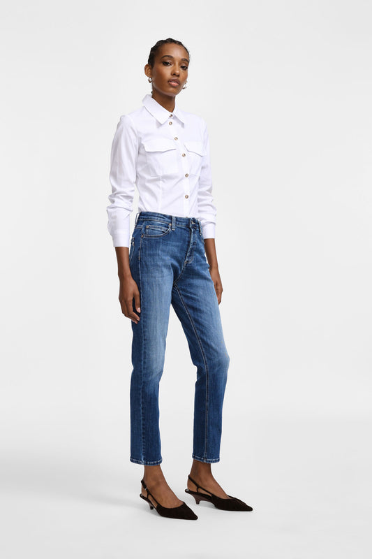 Calça Jeans Reta Light Wash