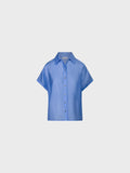 Camicia manica chimono con bottoni a contrasto