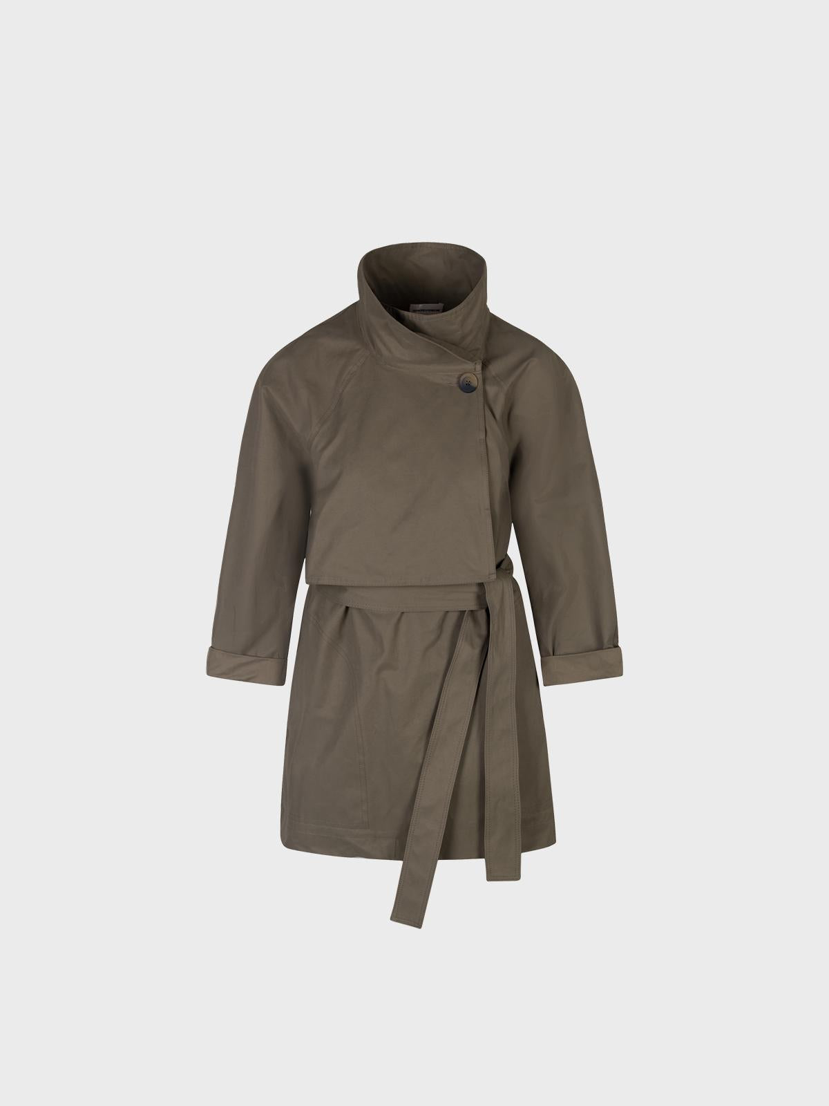Trench in cotone