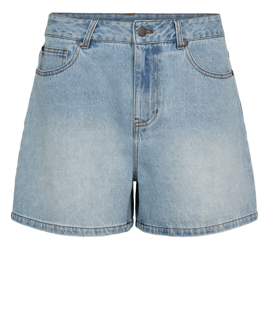 NUVIRGINIA DENIM SHORTS - Light Blue Denim