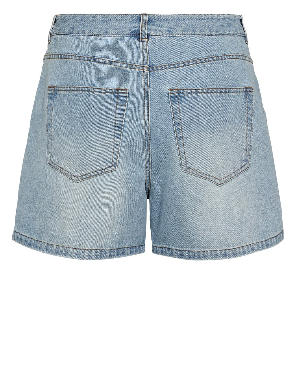 NUVIRGINIA DENIM SHORTS - Light Blue Denim