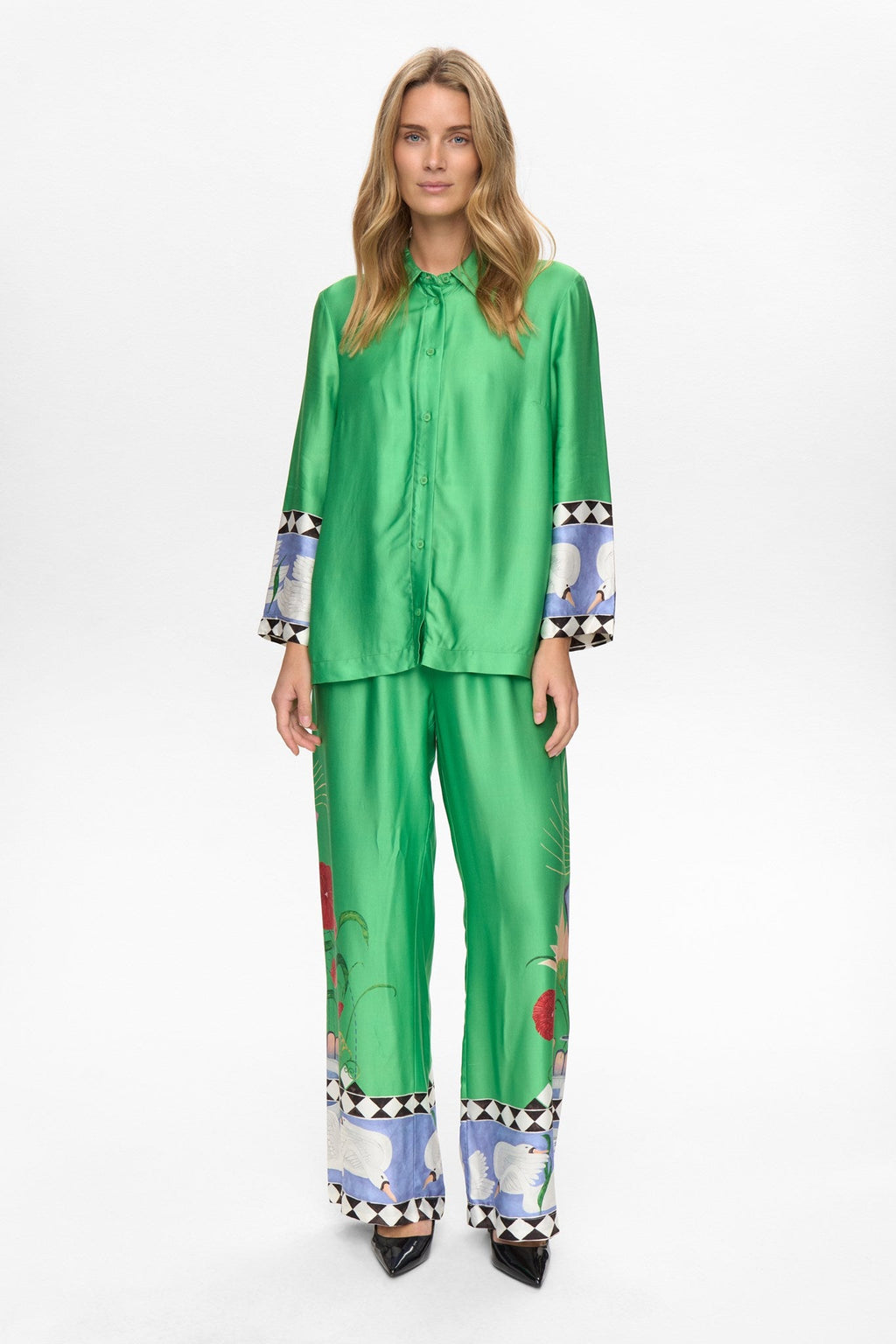 NUADELINA SHIRT - Vibrant Green