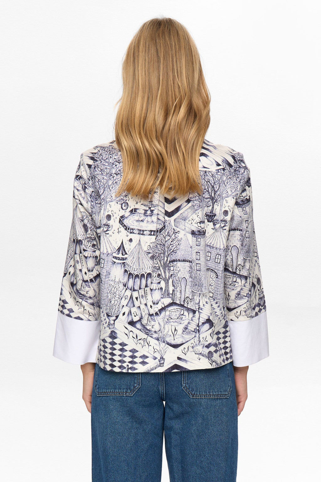 NUGARDENIA SHIRT - Cloud Dancer