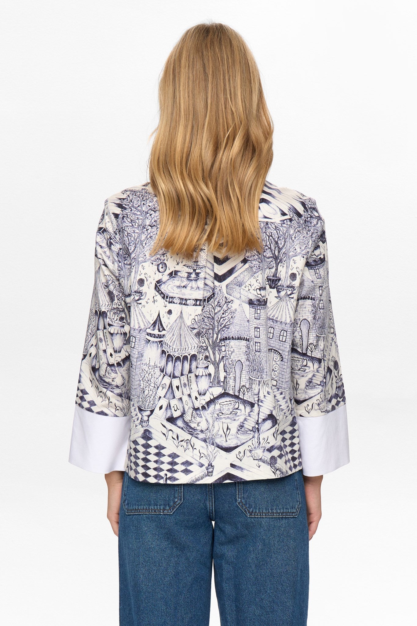NUGARDENIA SHIRT - Cloud Dancer