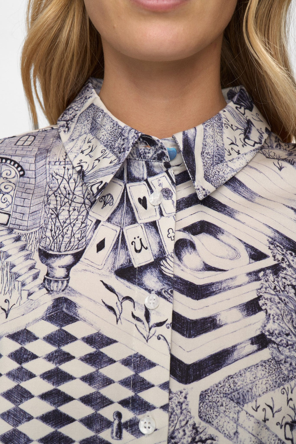 NUGARDENIA SHIRT - Cloud Dancer