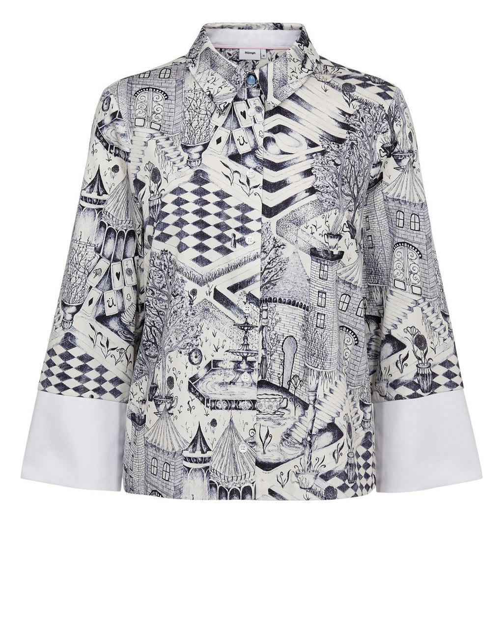 NUGARDENIA SHIRT - Cloud Dancer