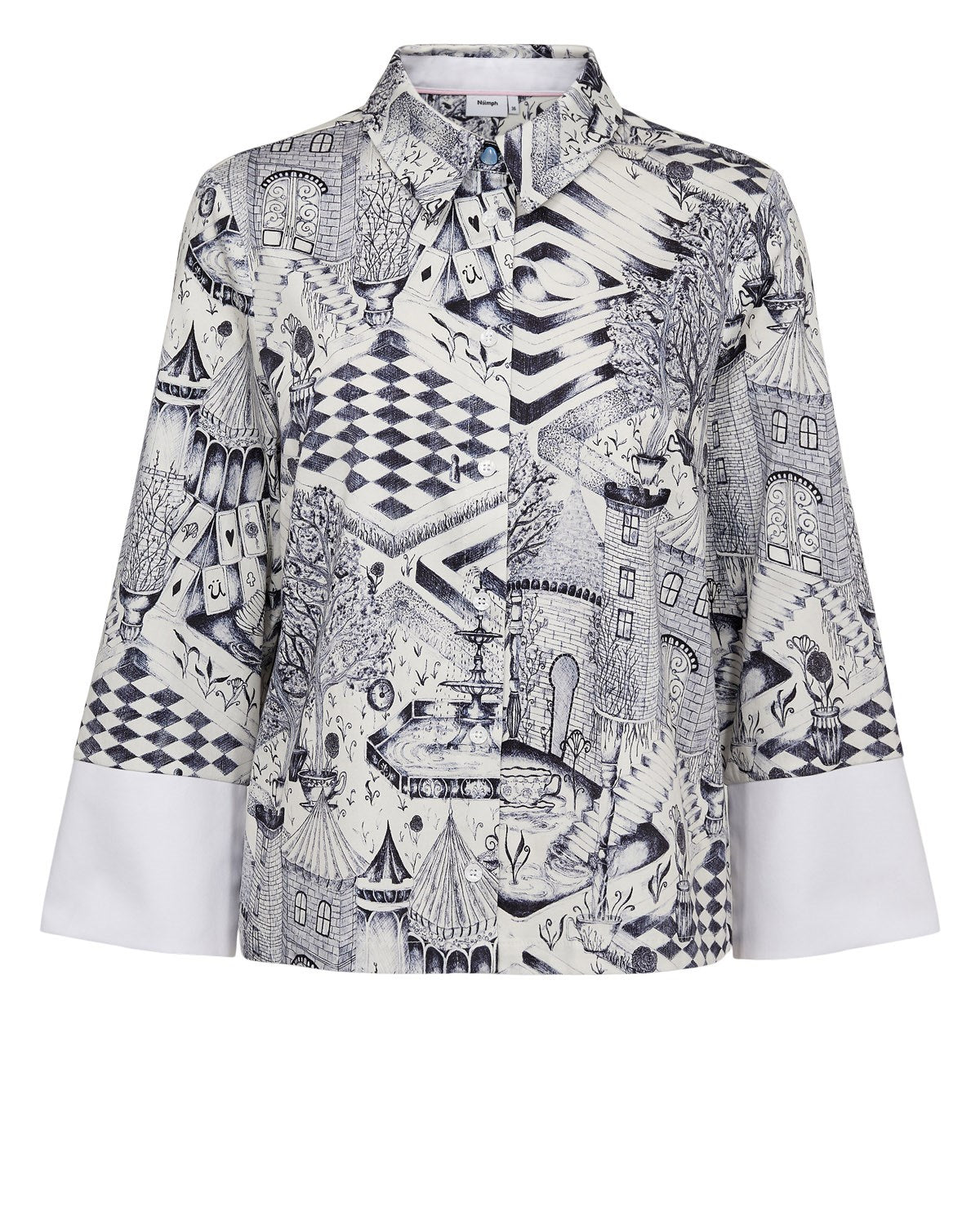 NUGARDENIA SHIRT - Cloud Dancer