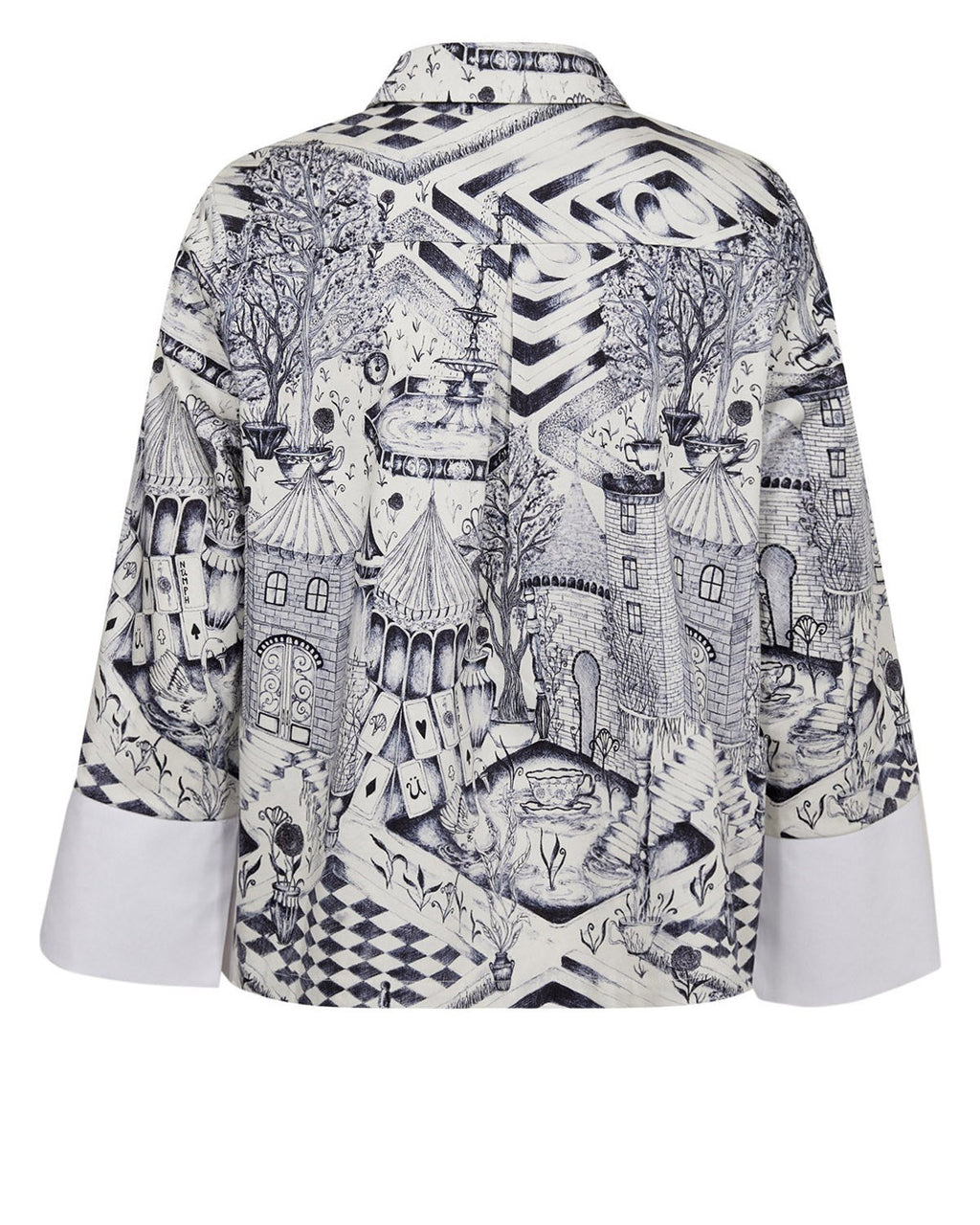 NUGARDENIA SHIRT - Cloud Dancer