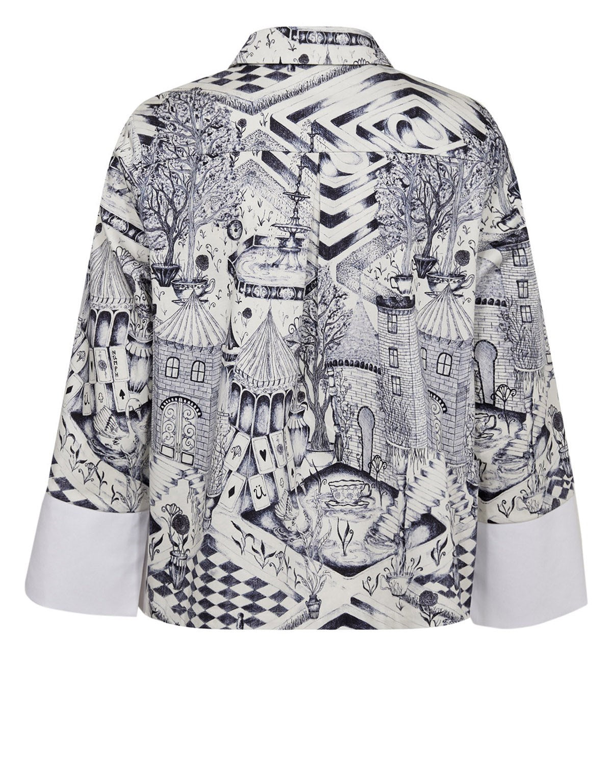 NUGARDENIA SHIRT - Cloud Dancer