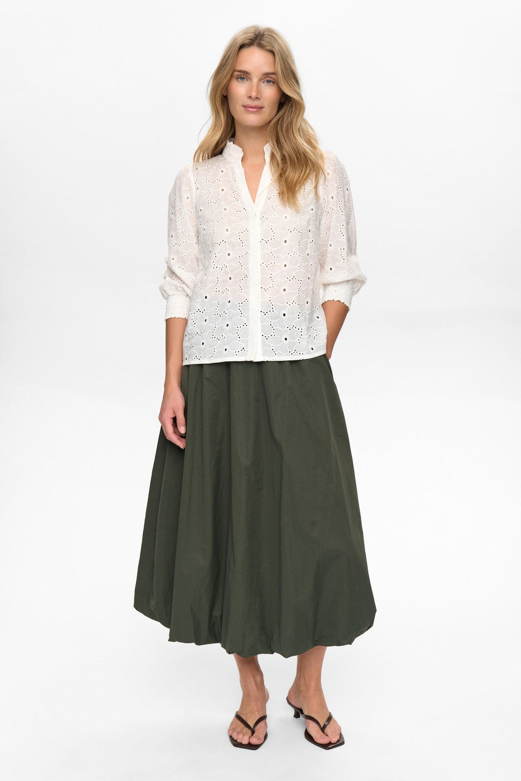 NULELA SHIRT - Bright White