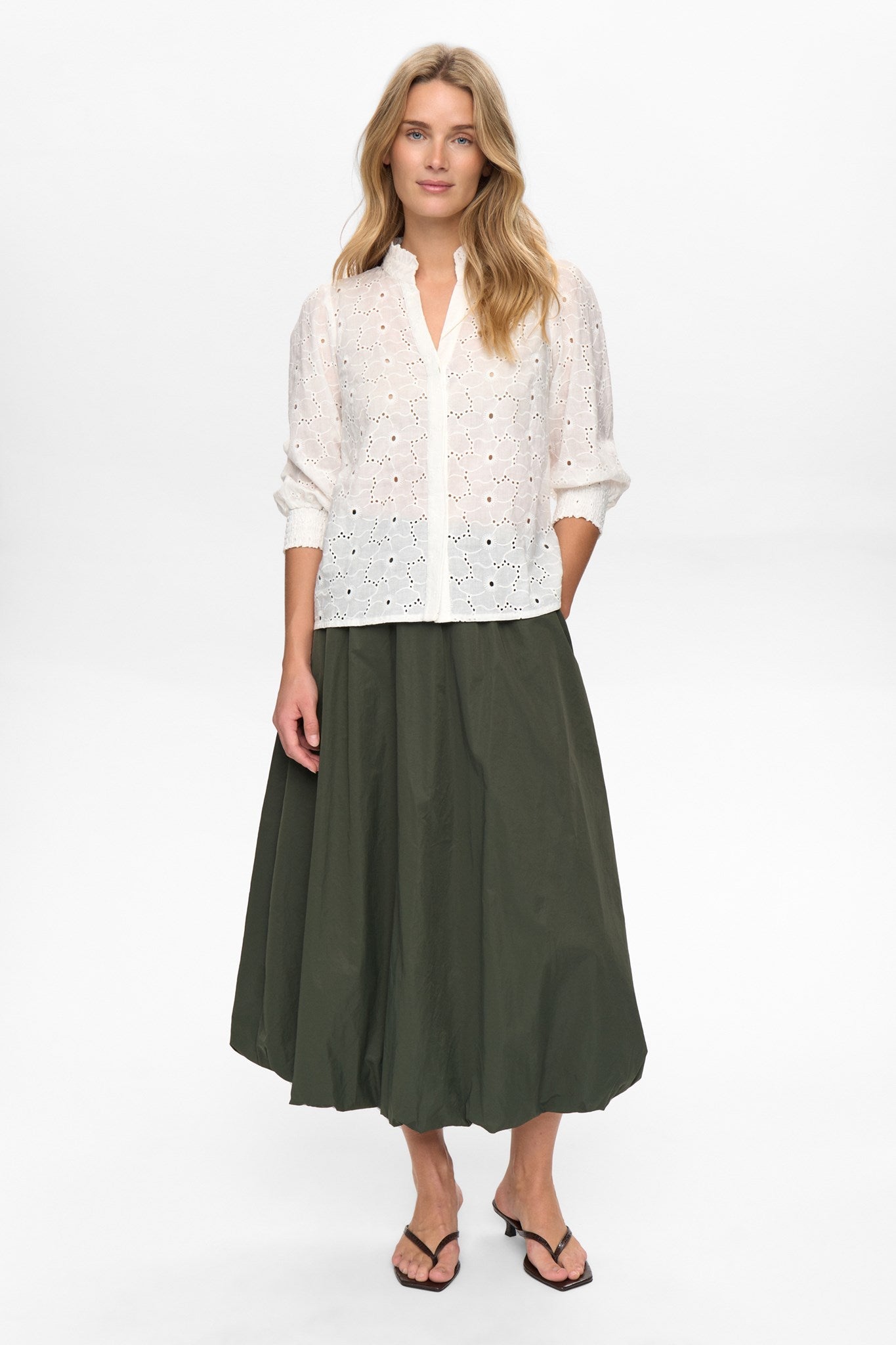 NULELA SHIRT - Bright White