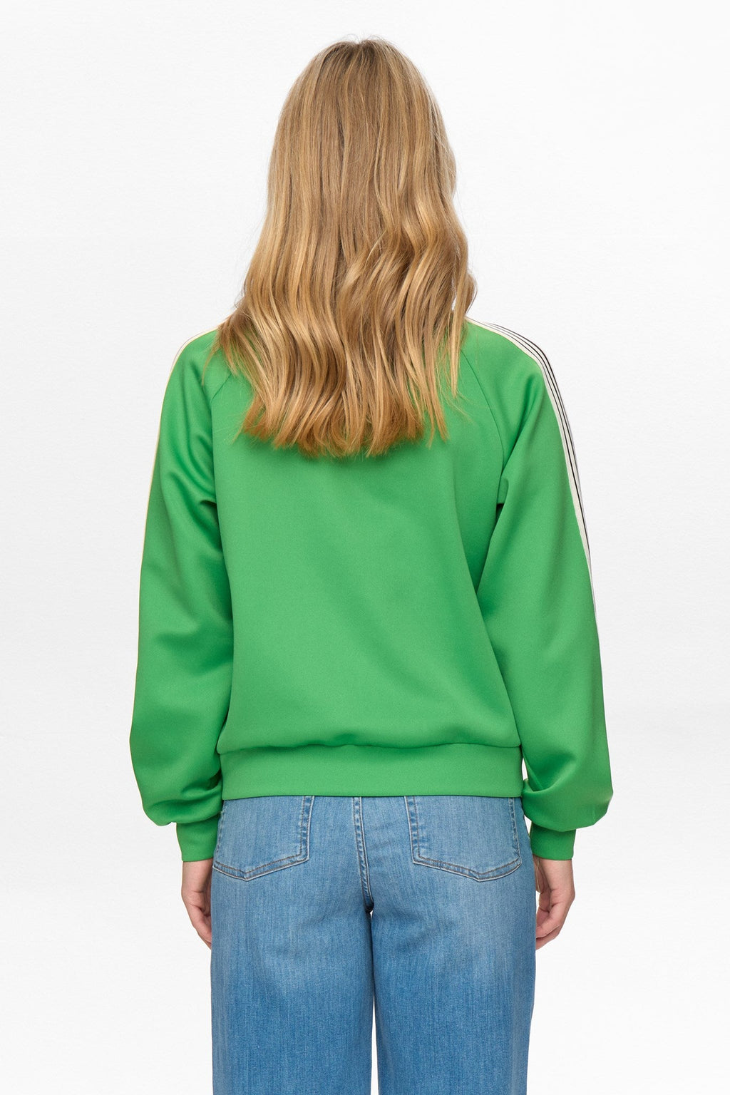 NUSENADA ZIP CARDIGAN - Vibrant Green