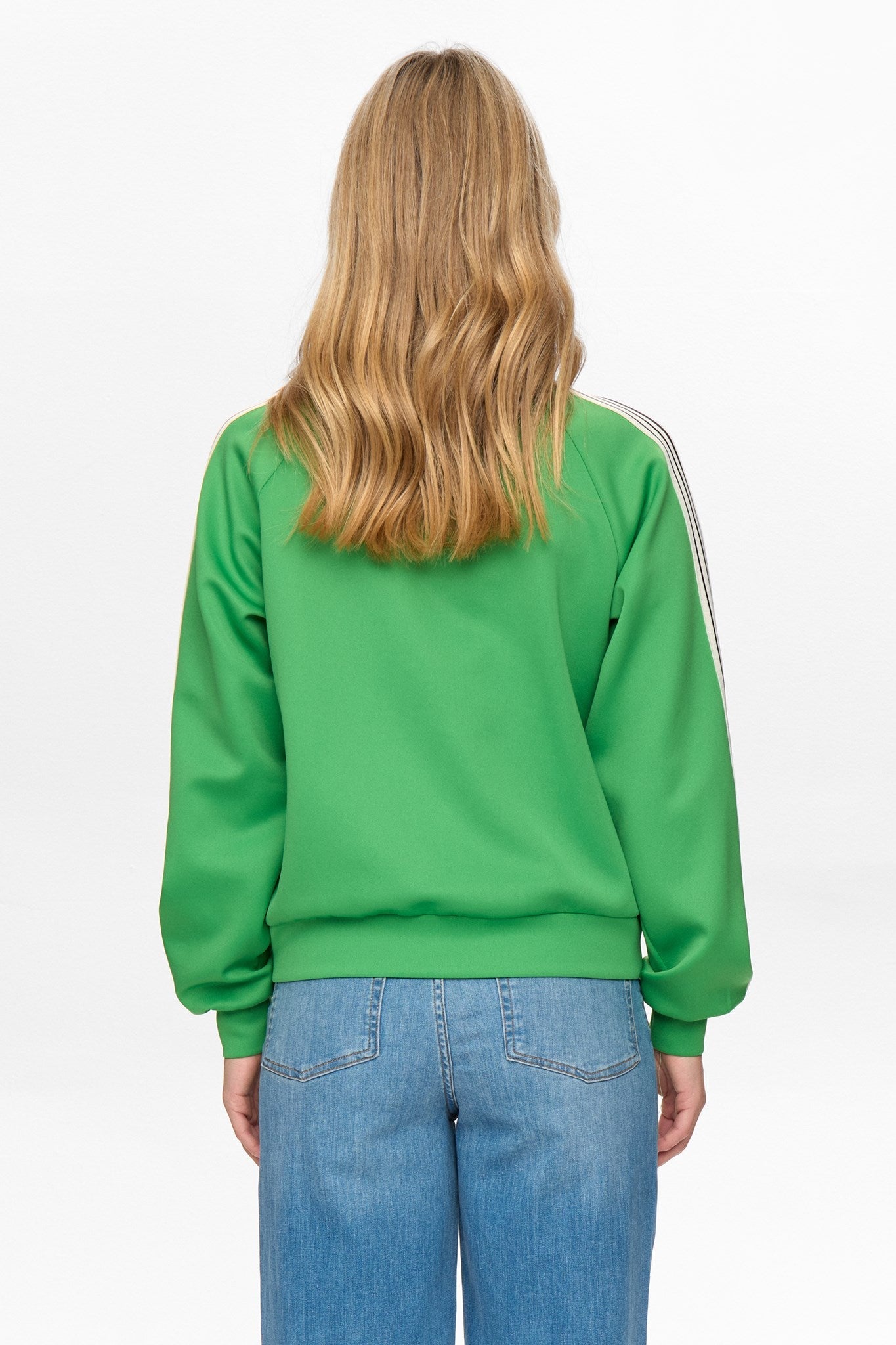 NUSENADA ZIP CARDIGAN - Vibrant Green