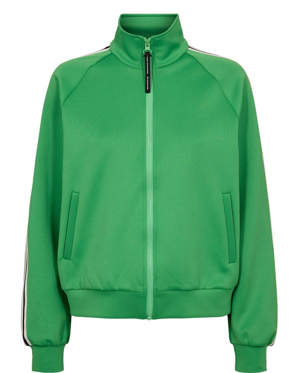 NUSENADA ZIP CARDIGAN - Vibrant Green