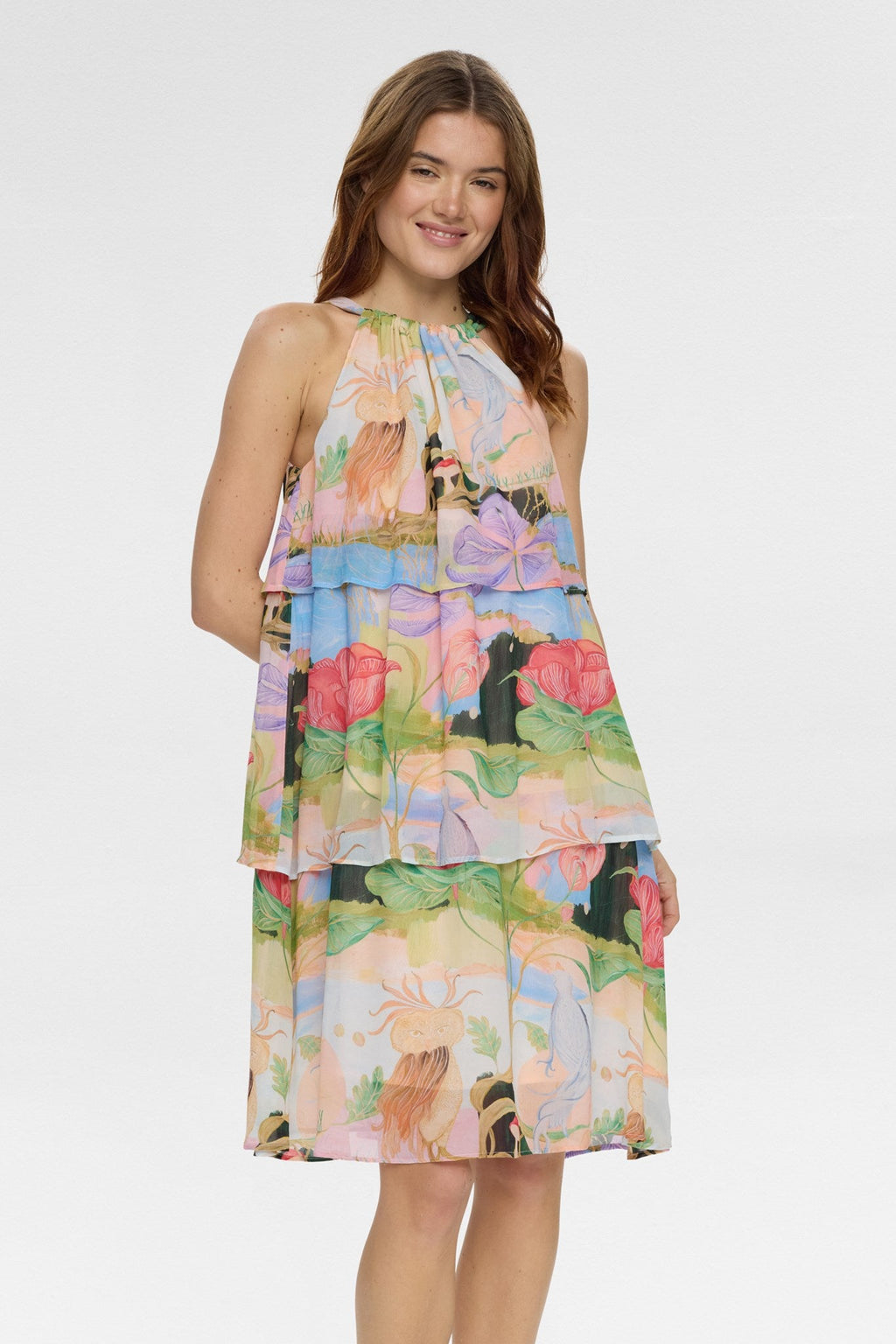 NUSHAILYN DRESS - Airy Blue