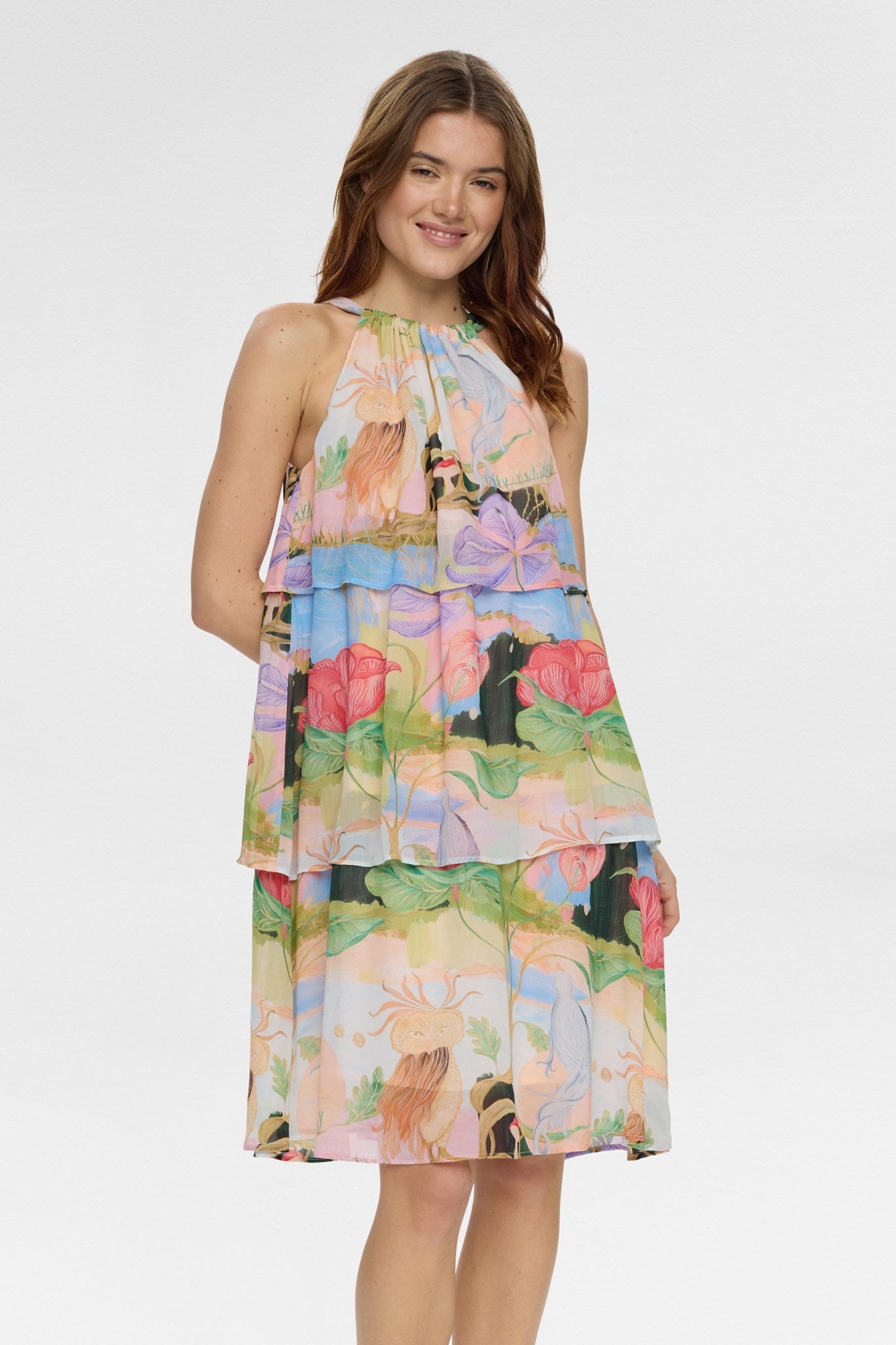NUSHAILYN DRESS - Airy Blue