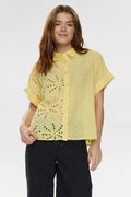 NUPALMA SLEEVELESS SHIRT - Popcorn