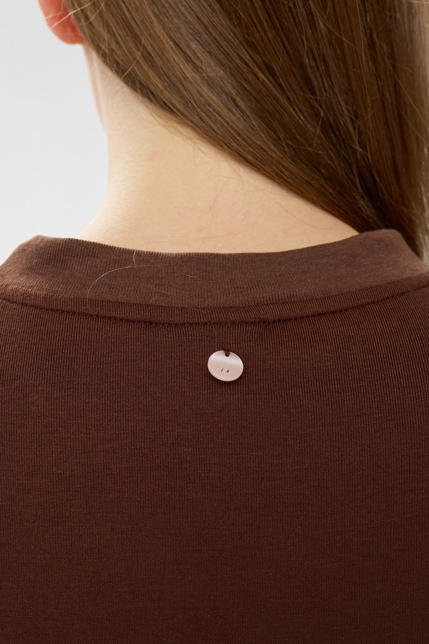 NULEAH BOXY TEE - Chicory Coffee