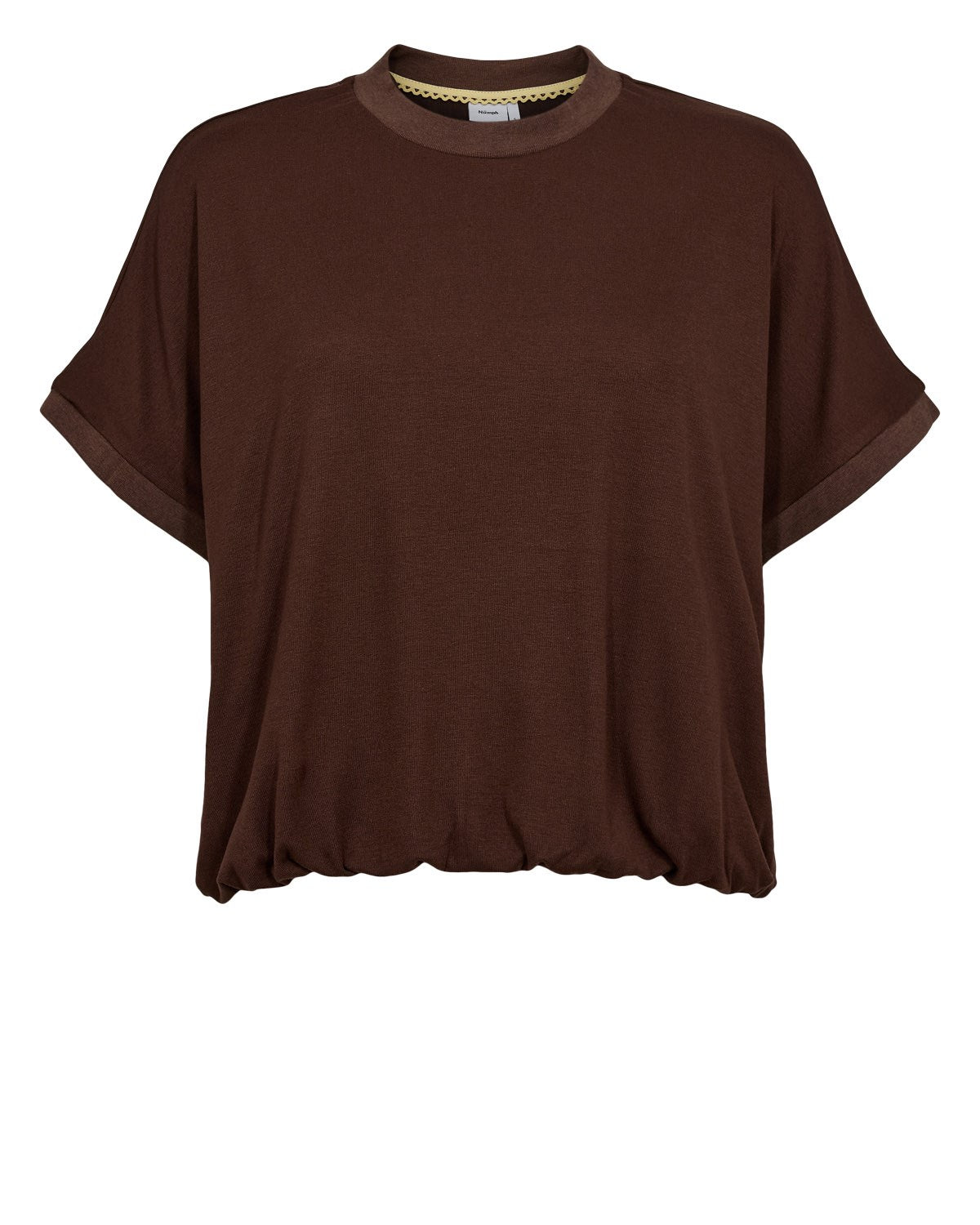 NULEAH BOXY TEE - Chicory Coffee