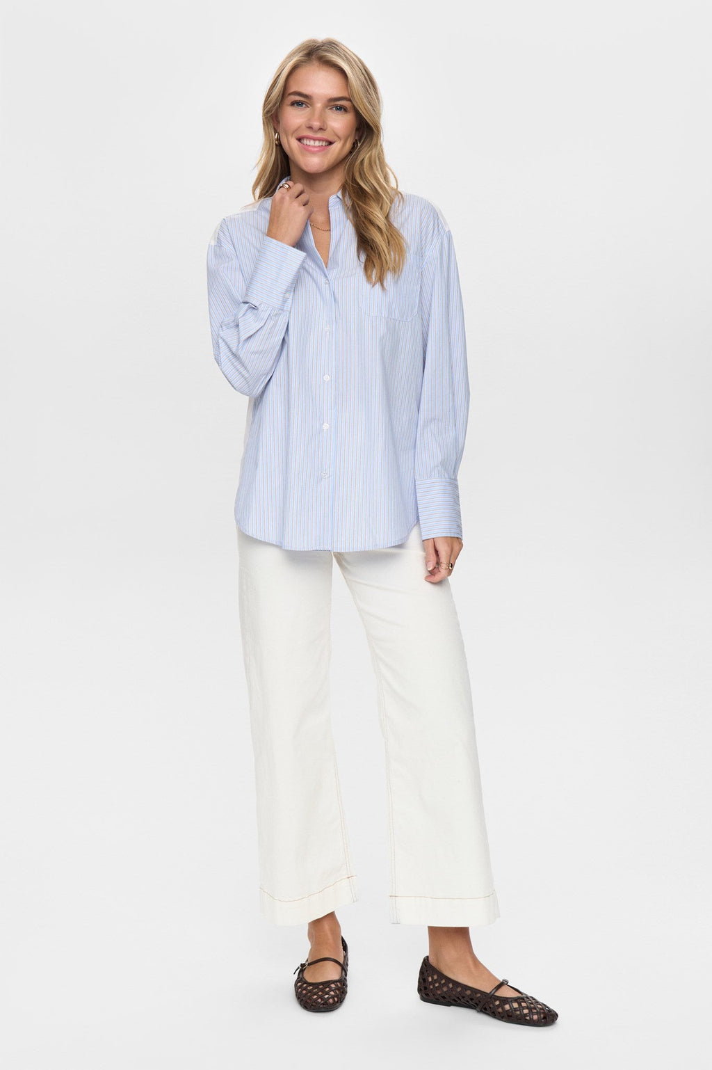 NUSAMMIE SHIRT - Airy Blue