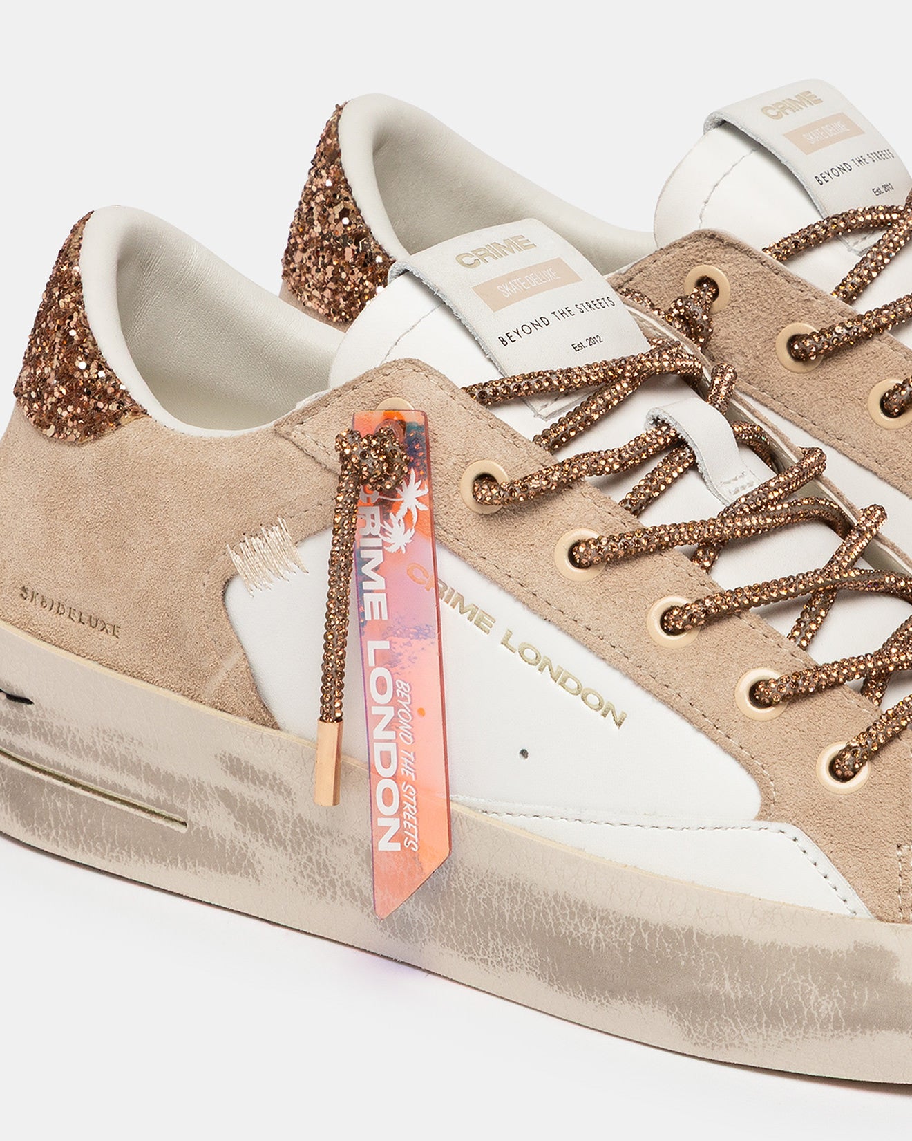 SK8 DELUXE WEDGE CHAMPAGNE DUST