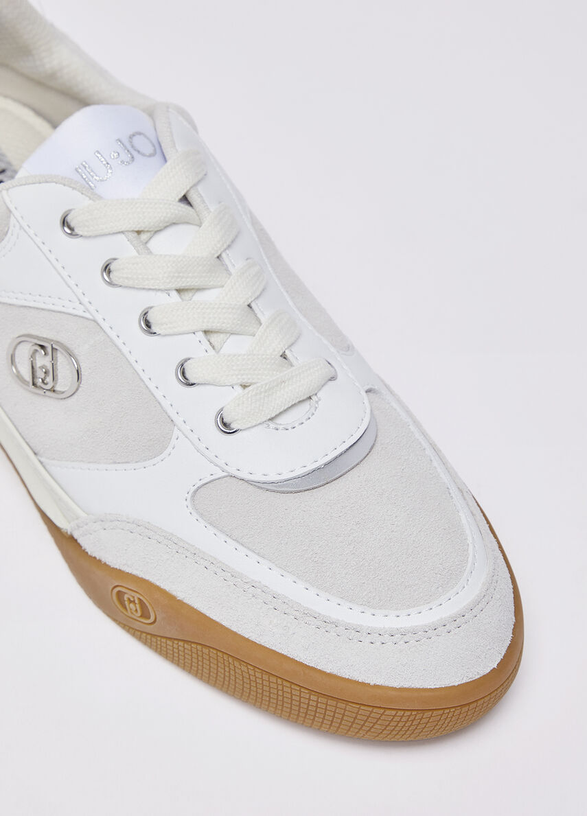 Suede sneakers