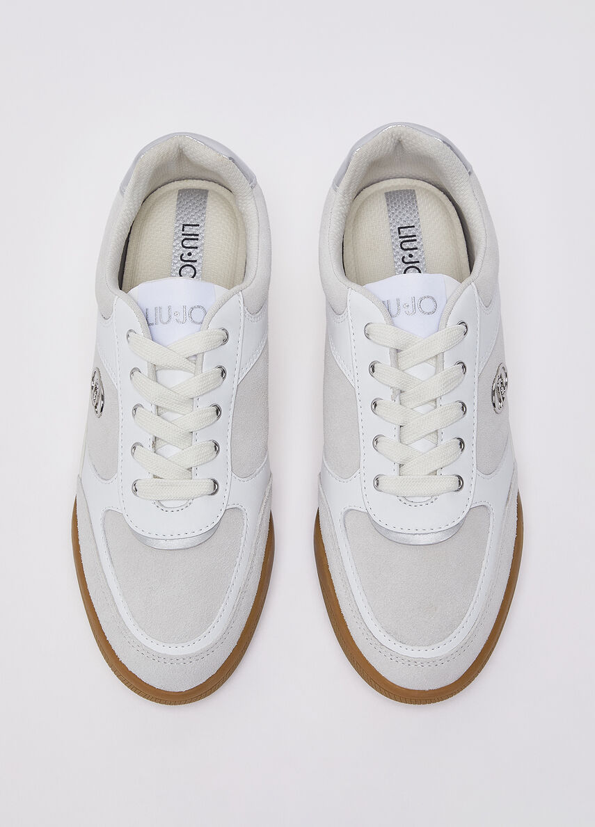 Suede sneakers