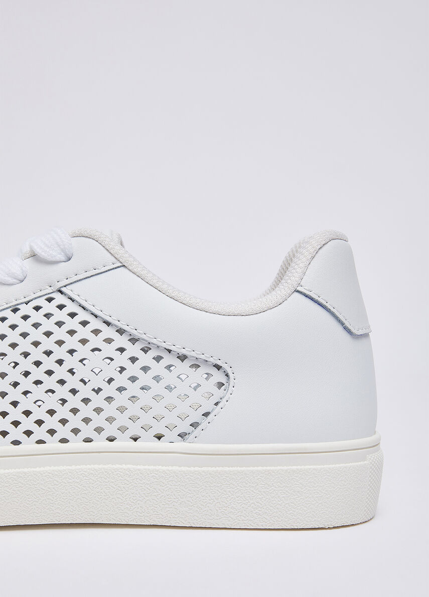 Perforated sneakers