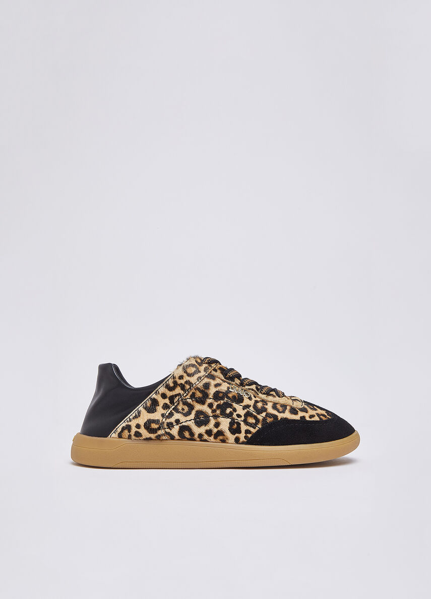 Pony hair sneakers