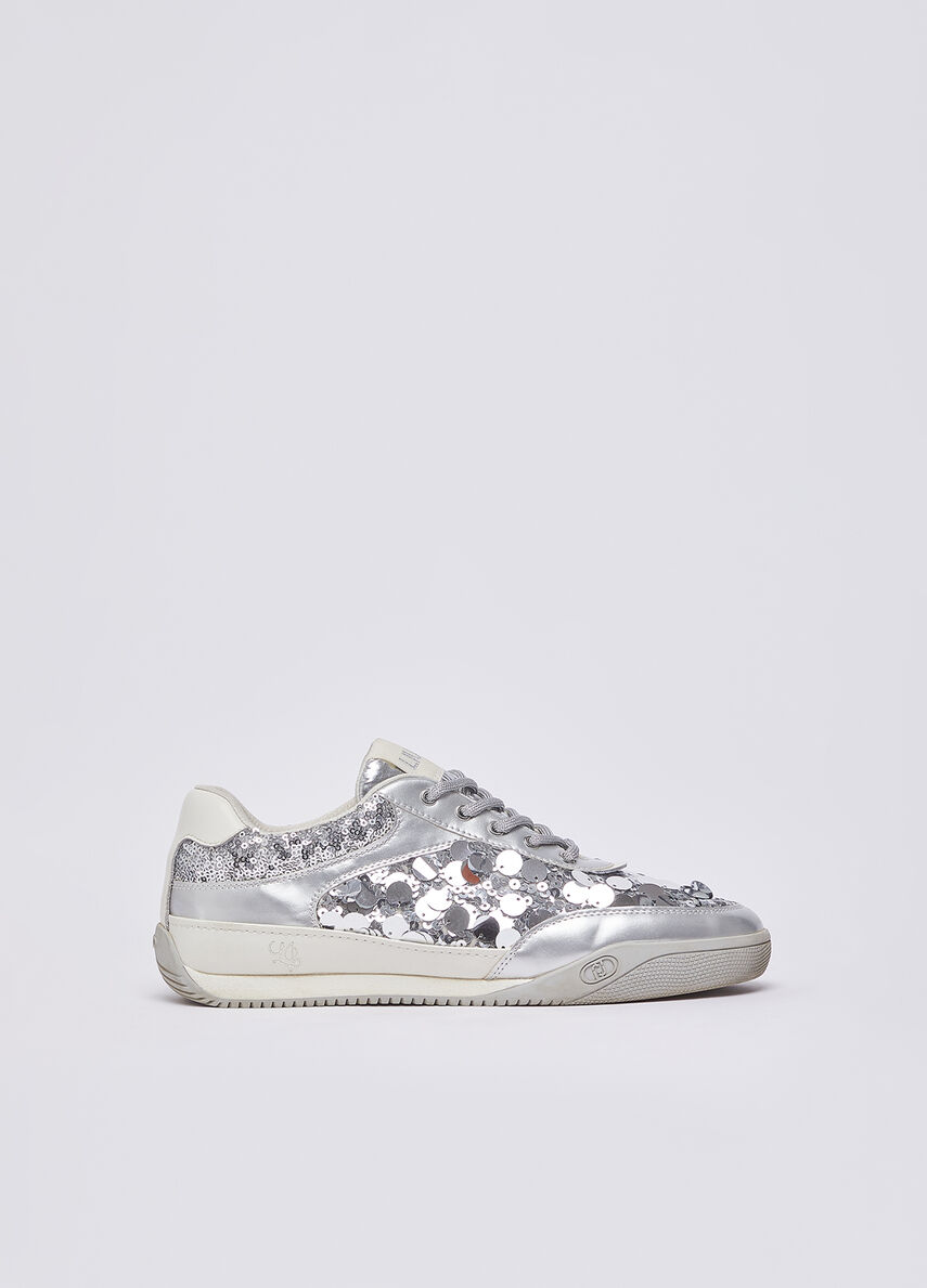 Sneakers with maxi-sequins