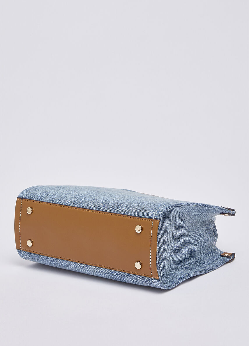 Small denim bag