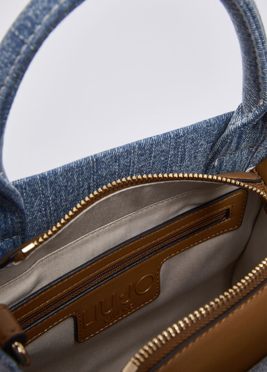 Small denim bag