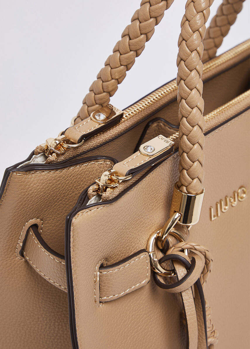Small satchel bag with charms