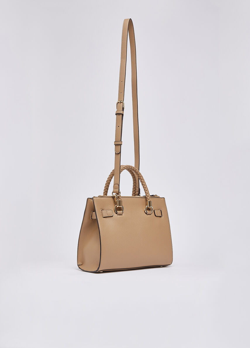 Small satchel bag with charms