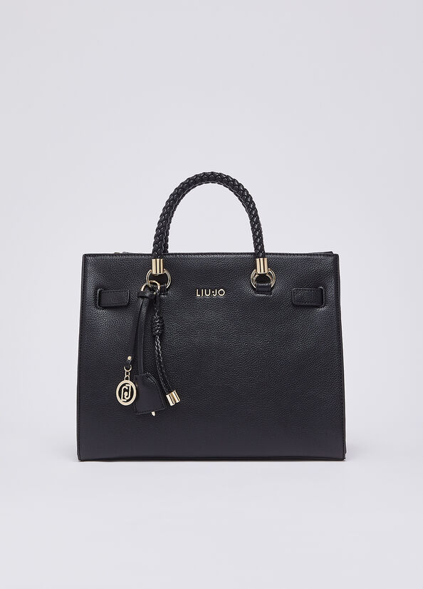Medium satchel with charms