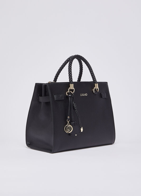 Medium satchel with charms