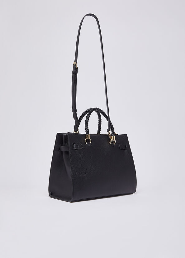 Medium satchel with charms