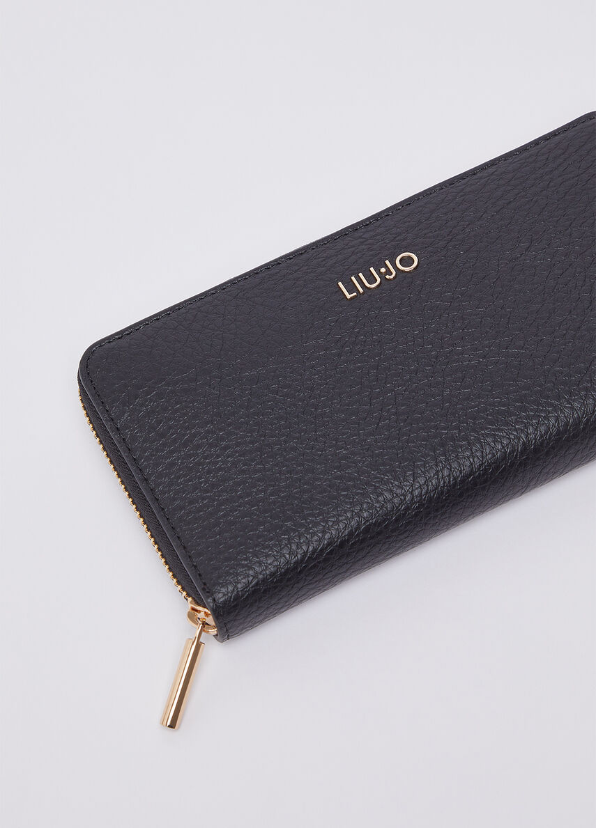 Large monogram wallet