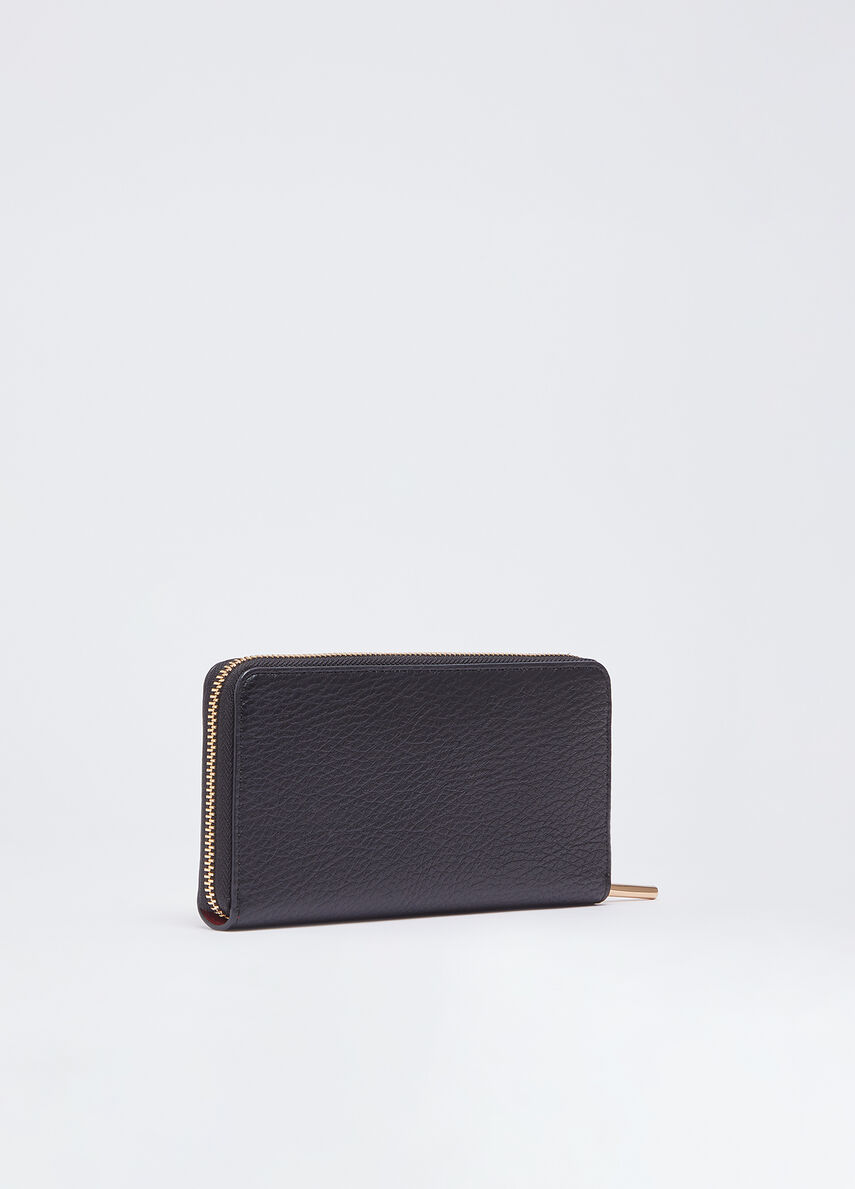 Large monogram wallet
