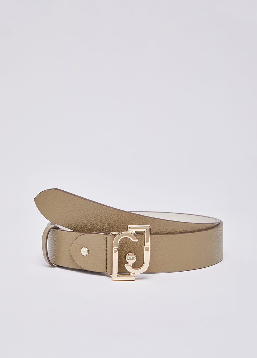 Belt with logo