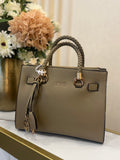 Small satchel bag with charms