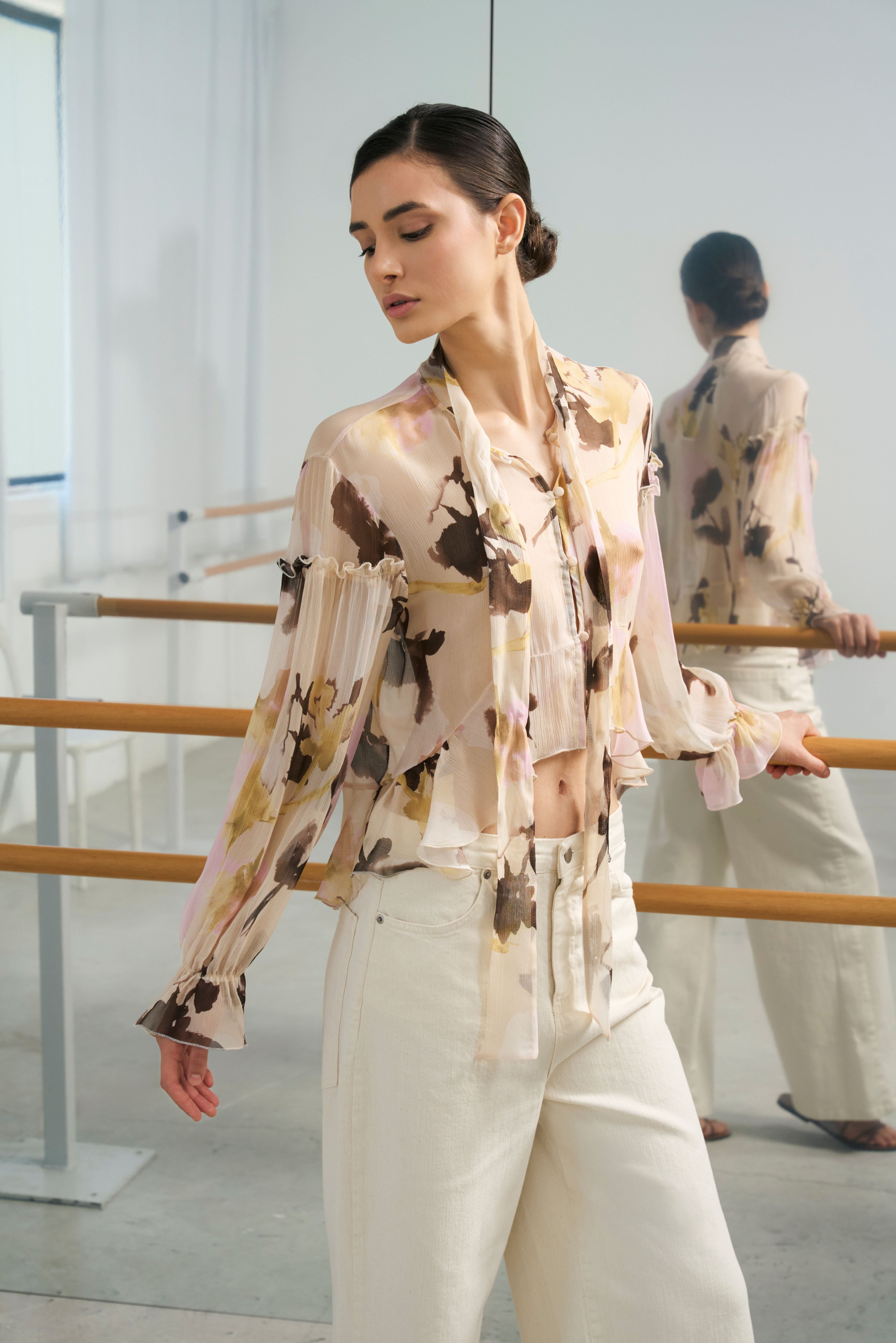Camicia in viscosa