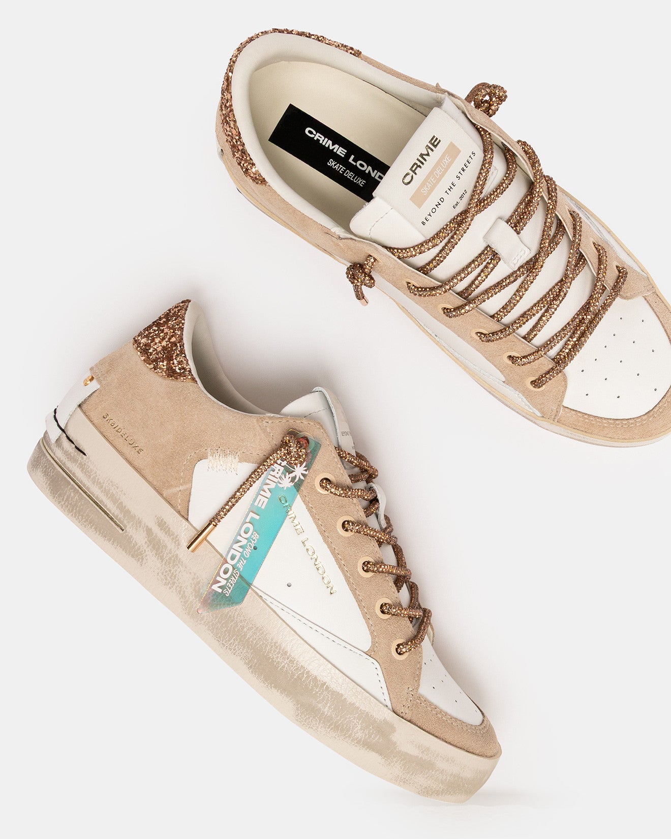 SK8 DELUXE WEDGE CHAMPAGNE DUST