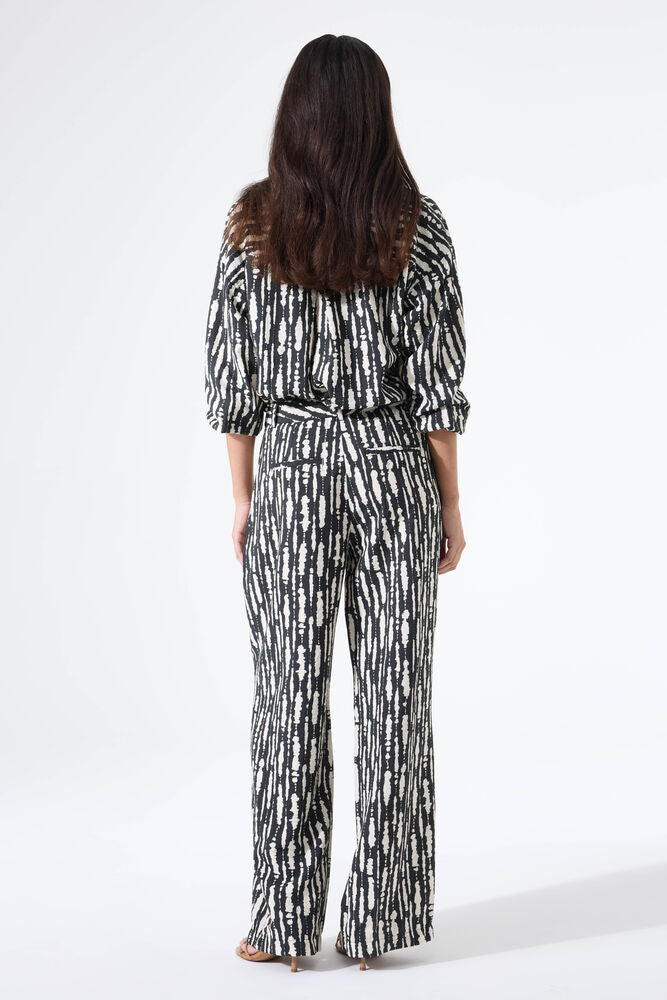 Printed trousers