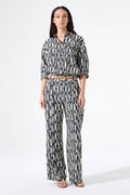 Printed trousers