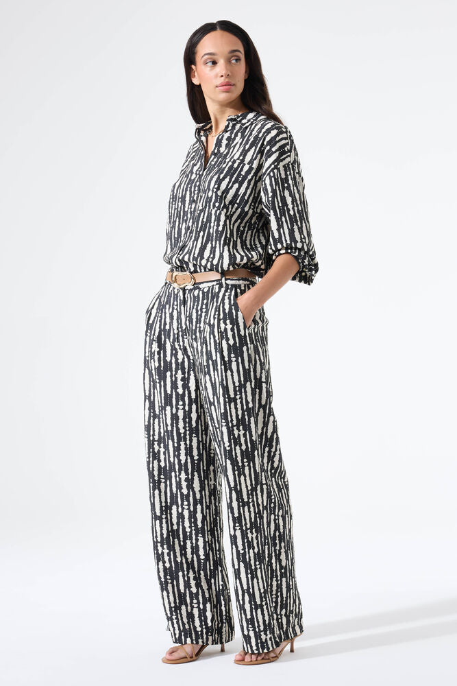 Printed trousers