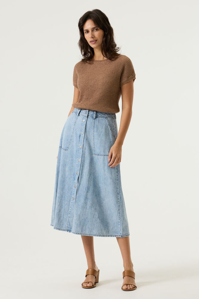 Denim Skirt - Medium Used